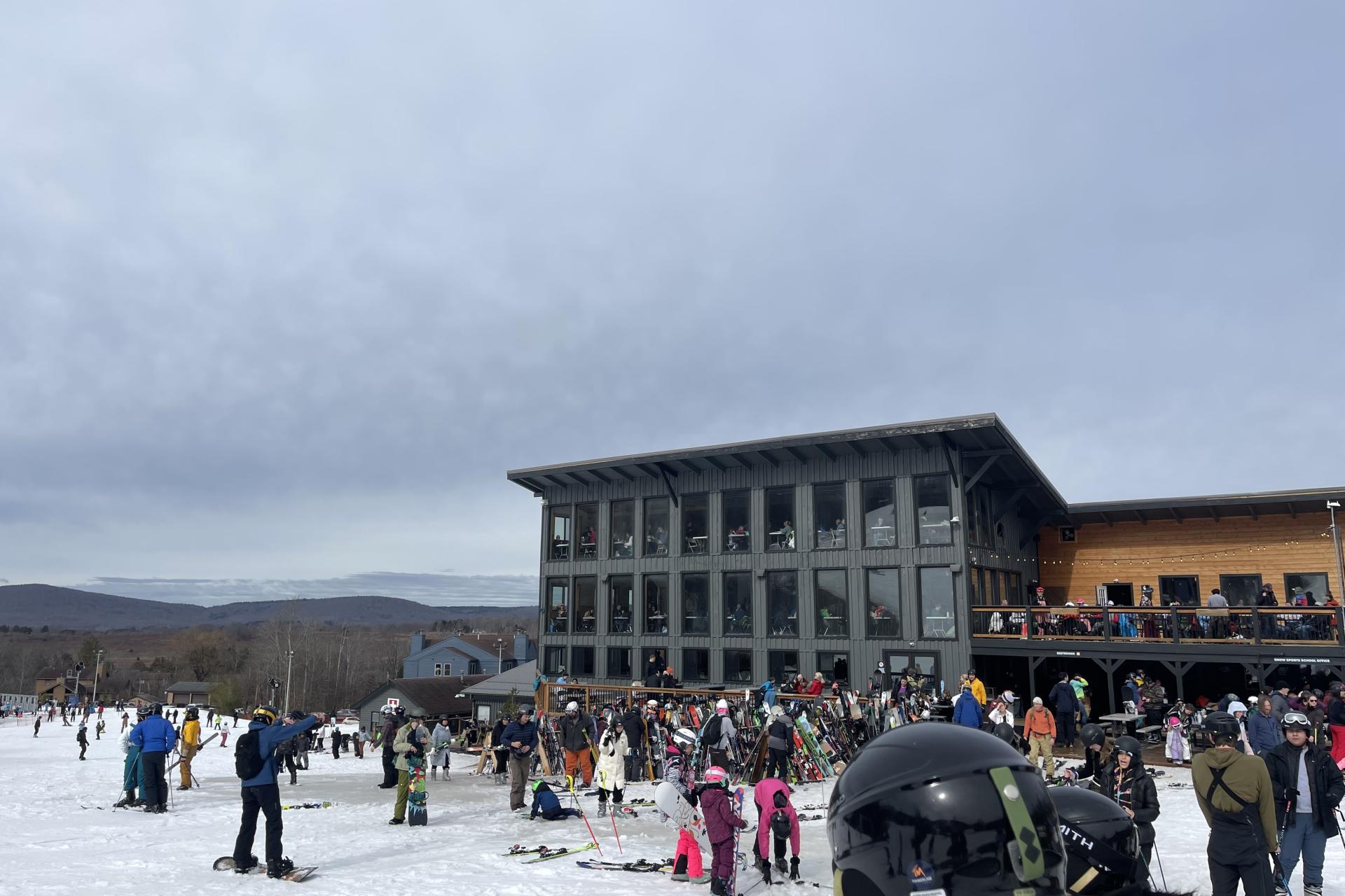  The View of Timberline Mountain Lodge from one of their slopes in Davis, W.Va. (Source: Autumn Coleman)