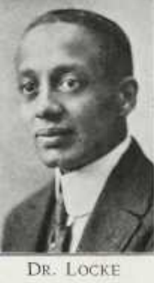 Dr. Alain Locke, Howard Yearbook