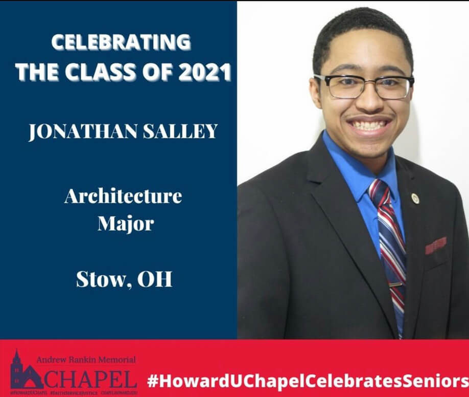 Headshot of student Jonathan Salley 2021