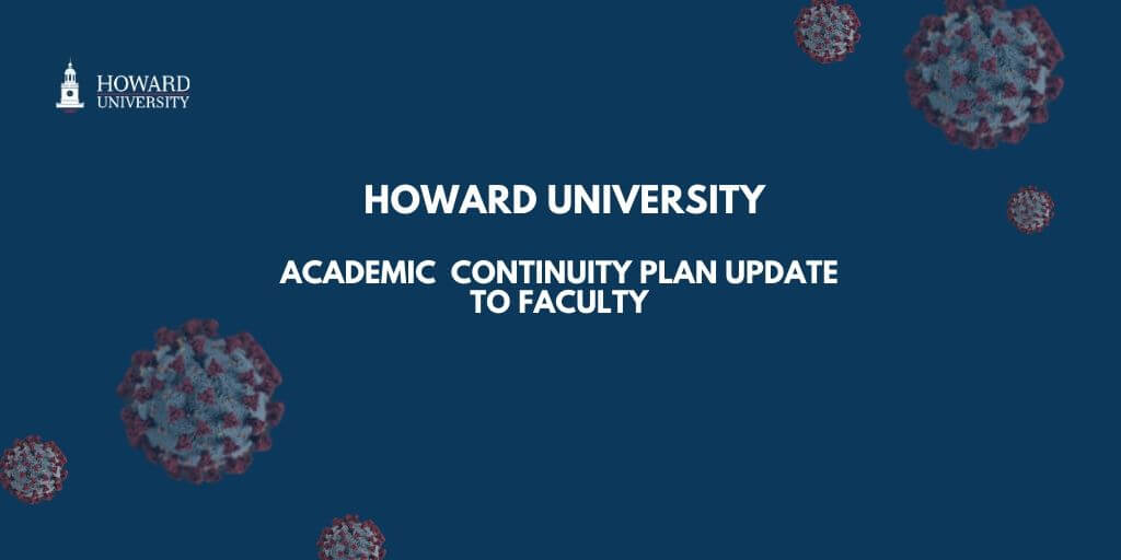 Academic Continuity Plan Update to Faculty Design File