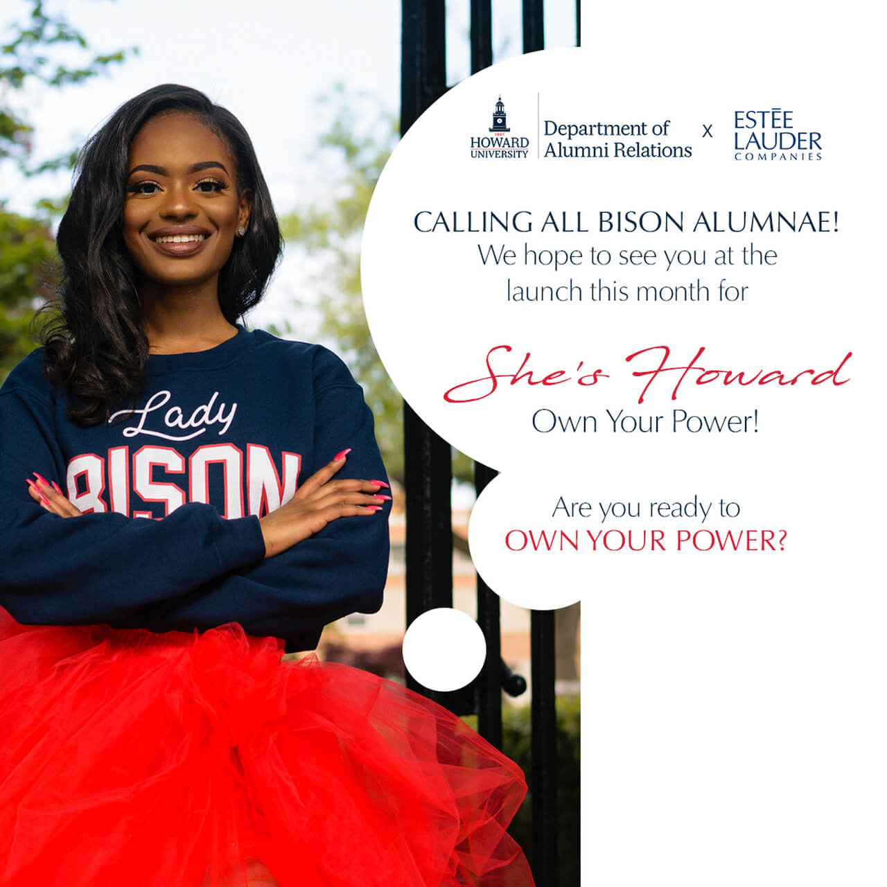 She's Howard Welcome Event March 25, 6pm ET