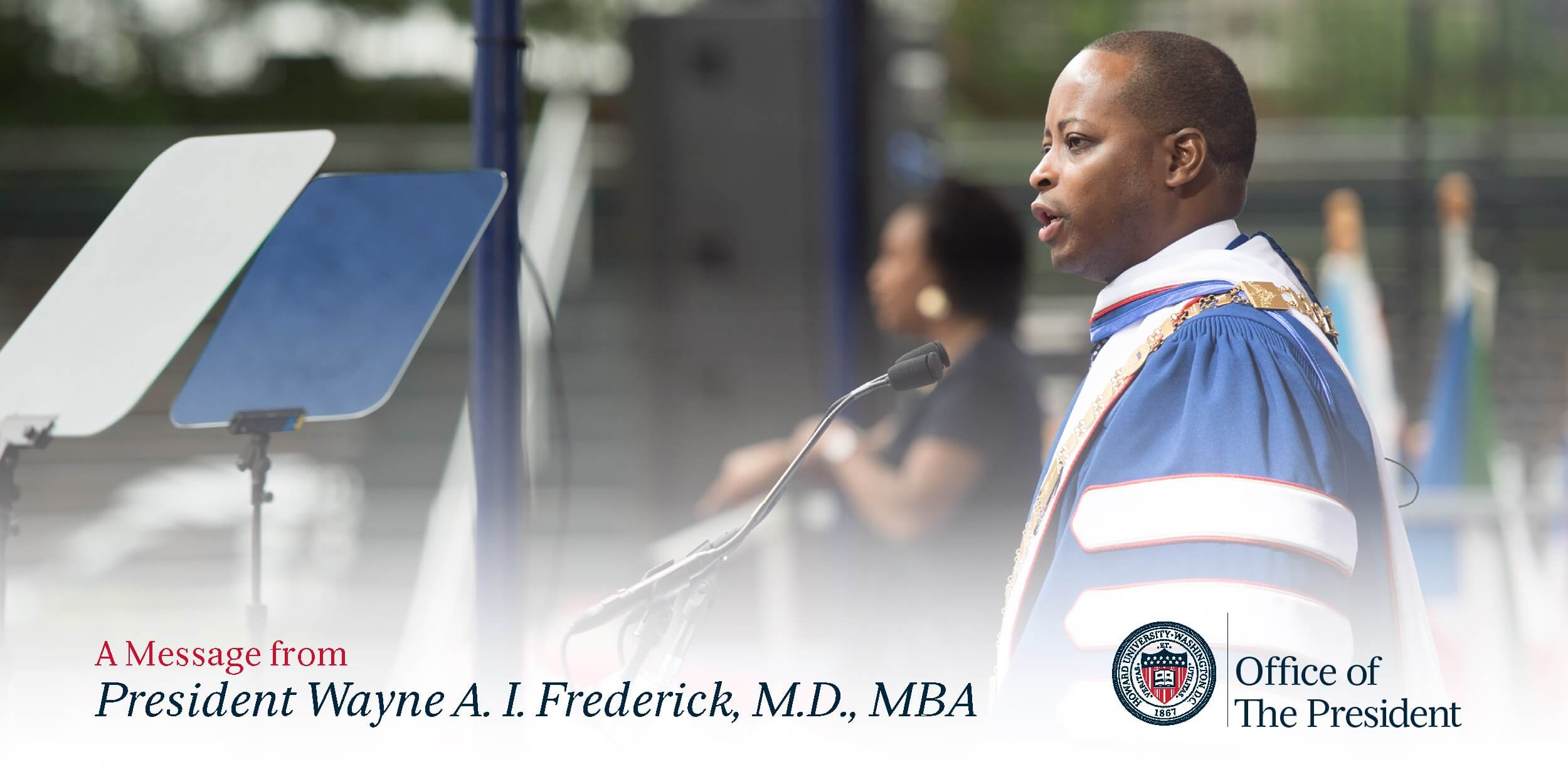 Frederick at Commencement Slide