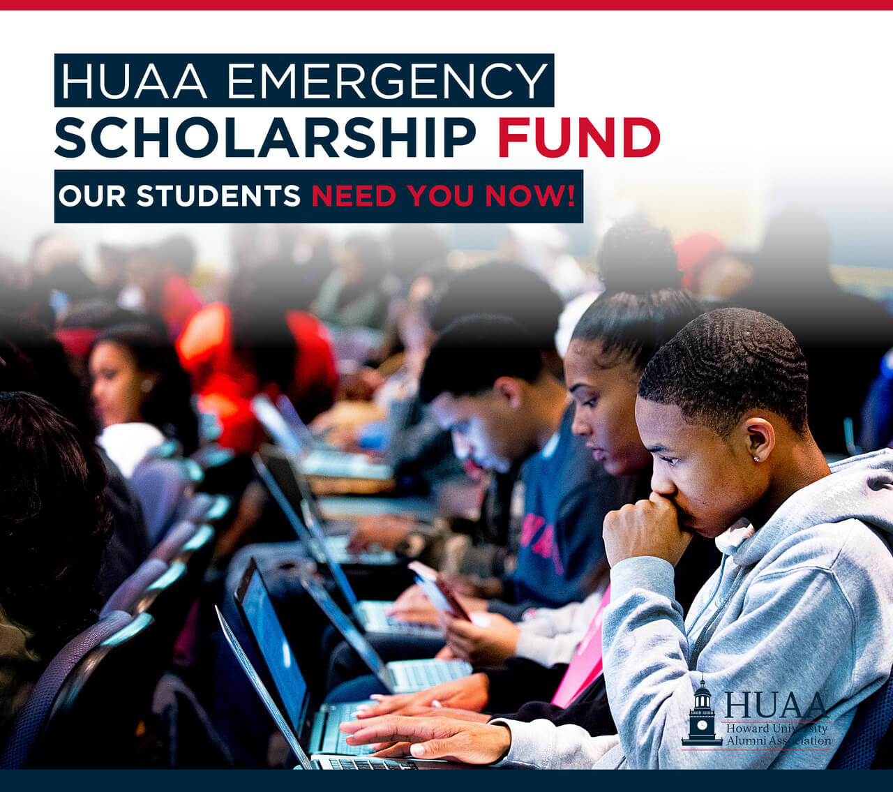 HUAA Emergency Scholarship Fund Flier