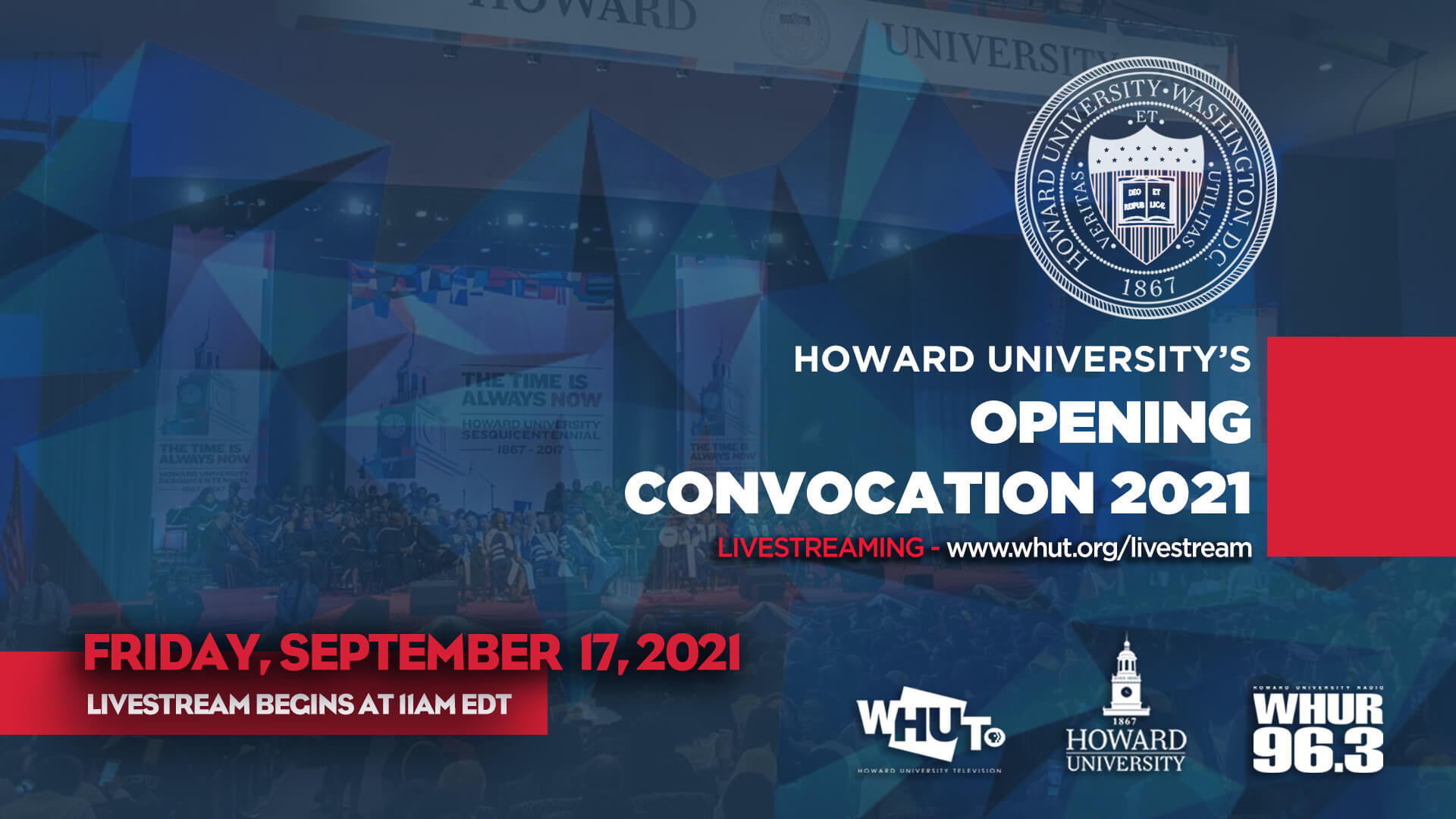 The 154th Opening Convocation will be Live Streamed on September 17, 2021