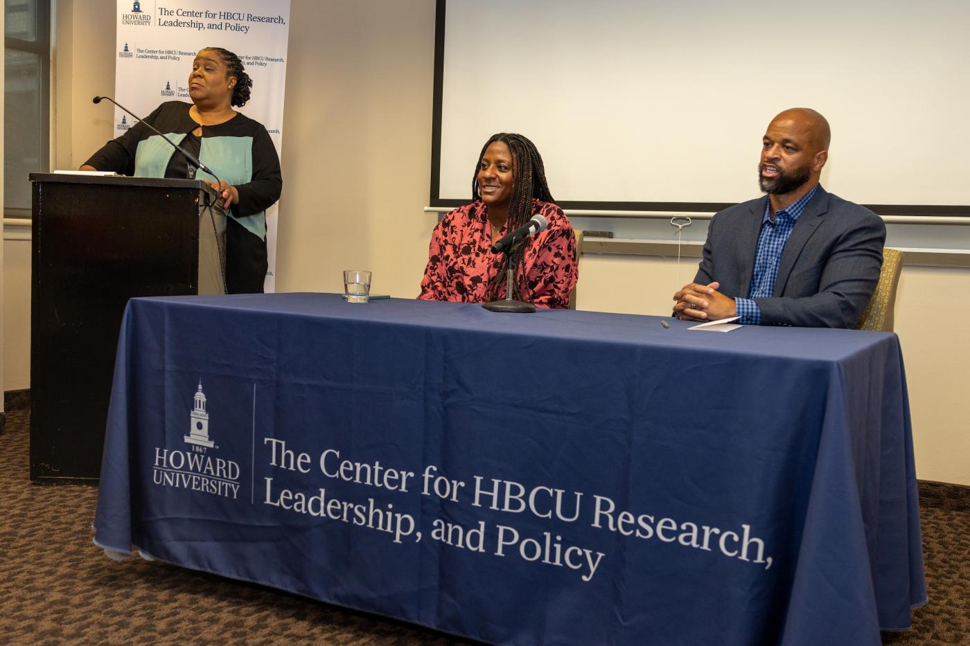 Members of the Howard University HBCU Center for Research, Policy and Leadership gather for their inaugural Invitational Summer Conference 