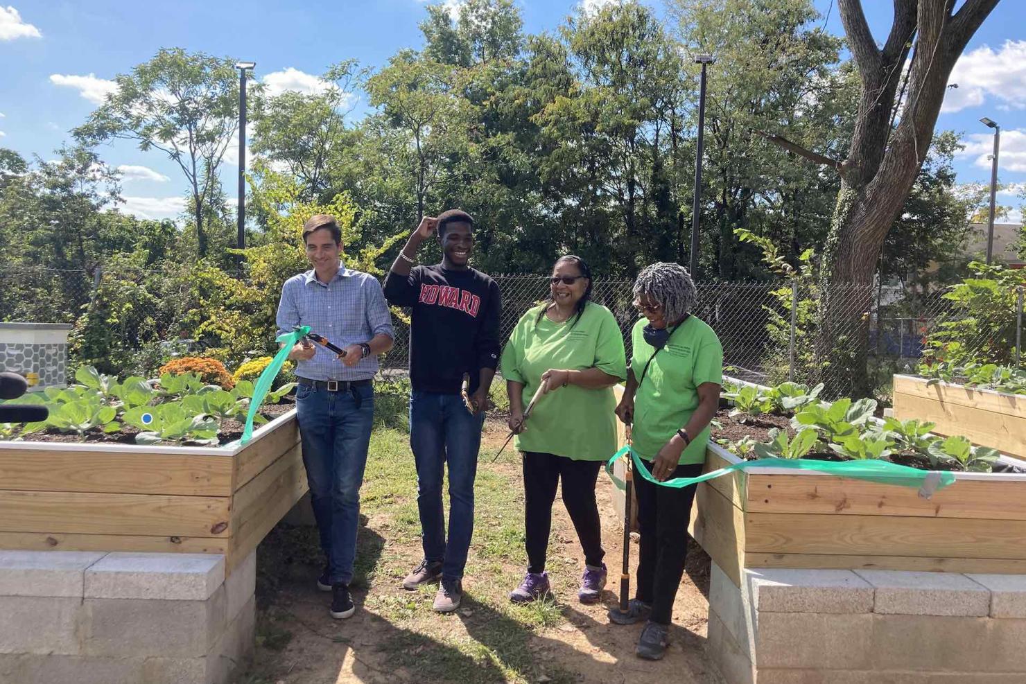 Howard University Engineering Students Help Expand Urban Farm, Addressing D.C. Food Insecurity