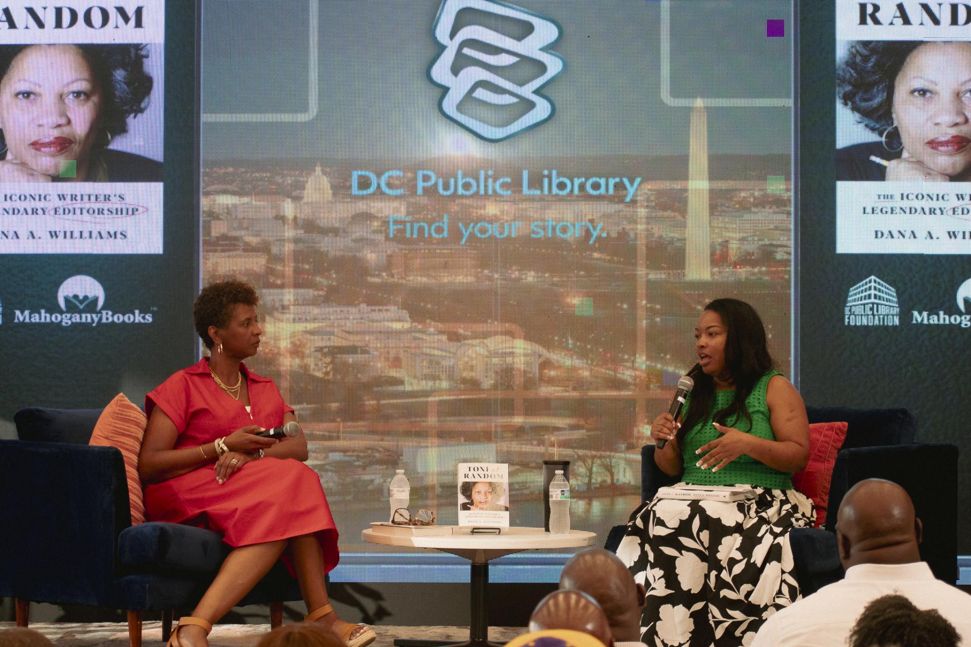 Dean Dana Williams and NPR's Ayesha Rascoe