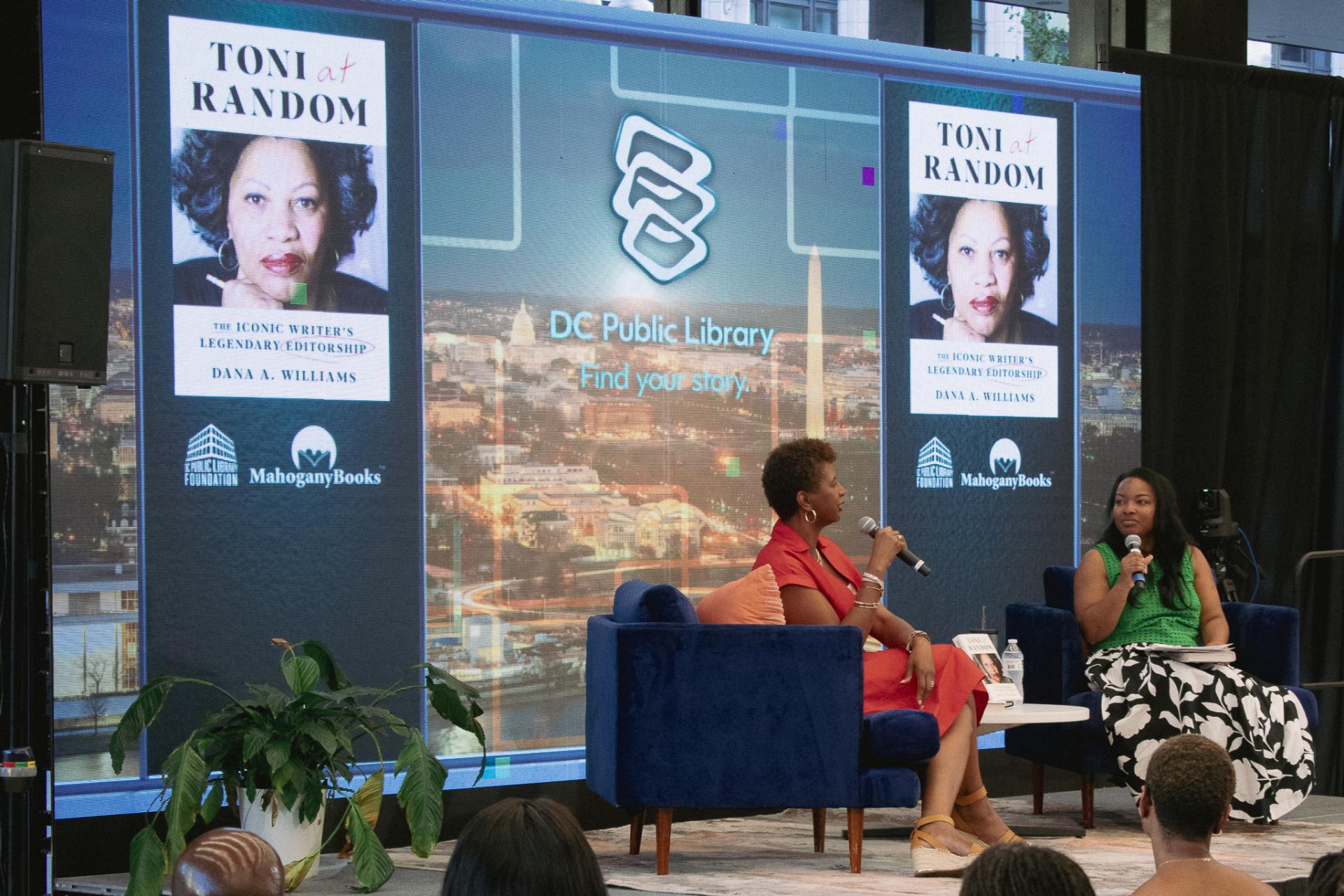 Dean Dana Williams and NPR's Ayesha Rascoe