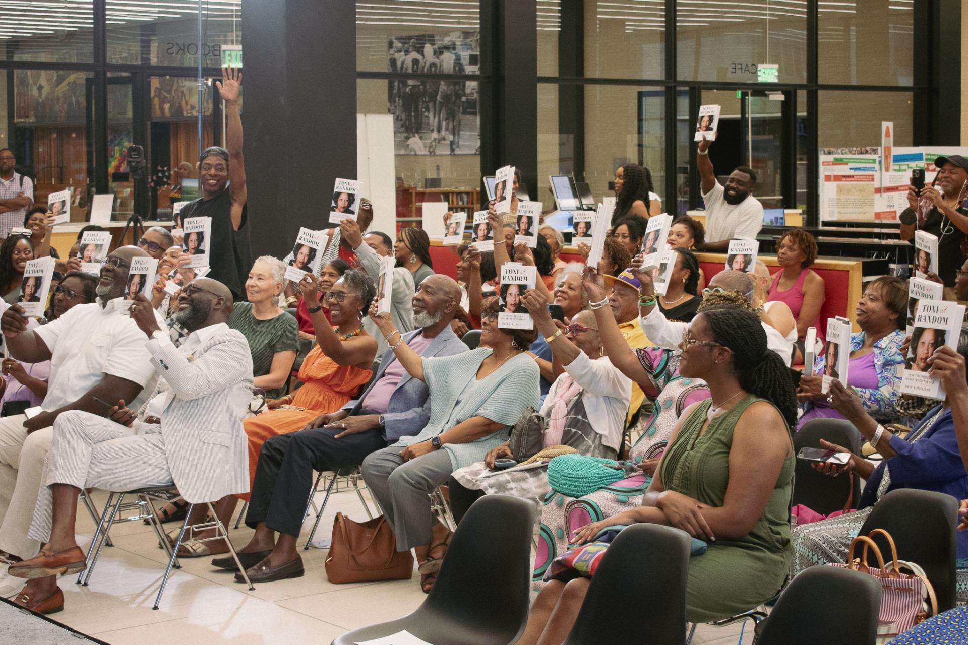 The audience at the Toni at Random book launch