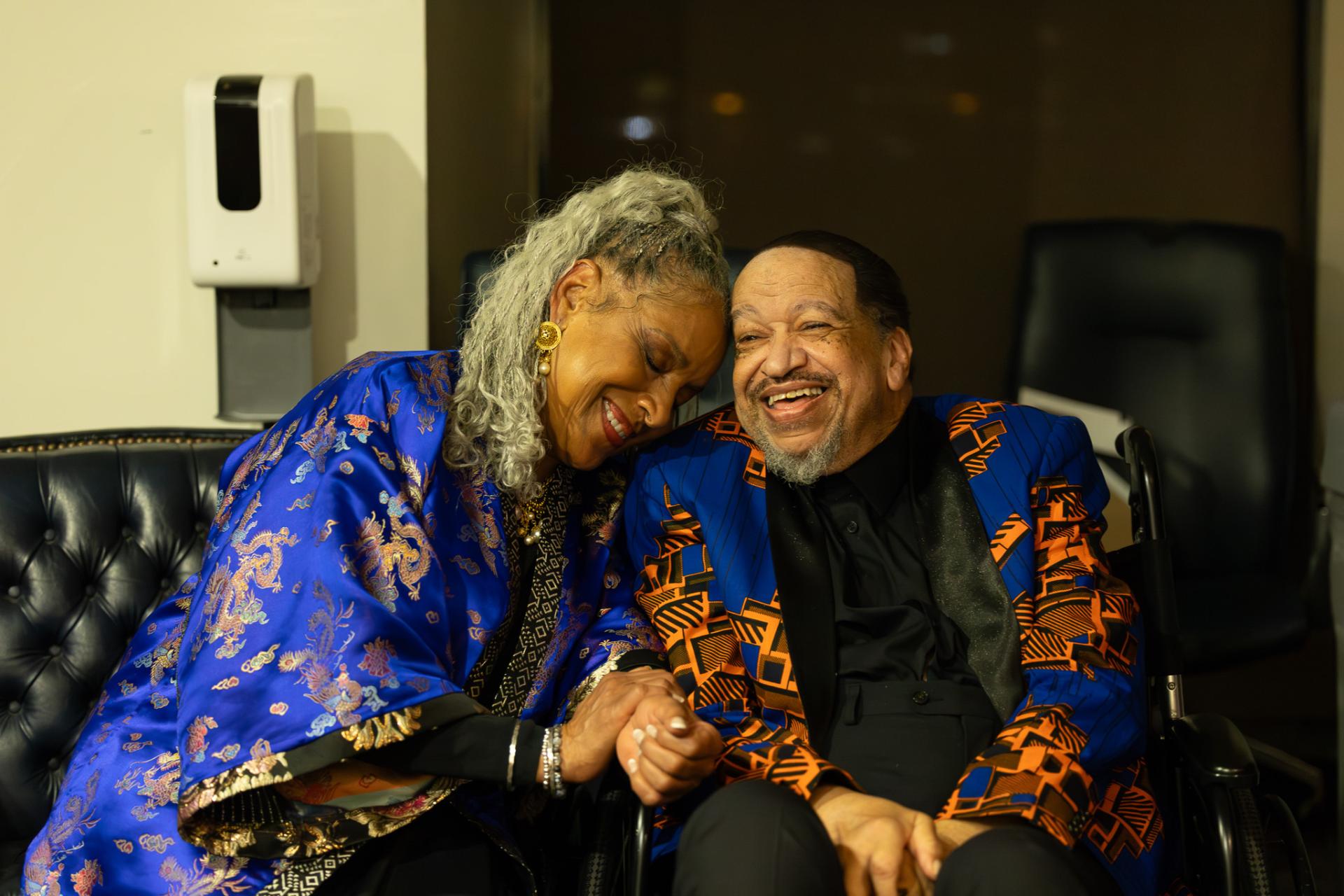 Phylicia Rashad and Richard Smallwood