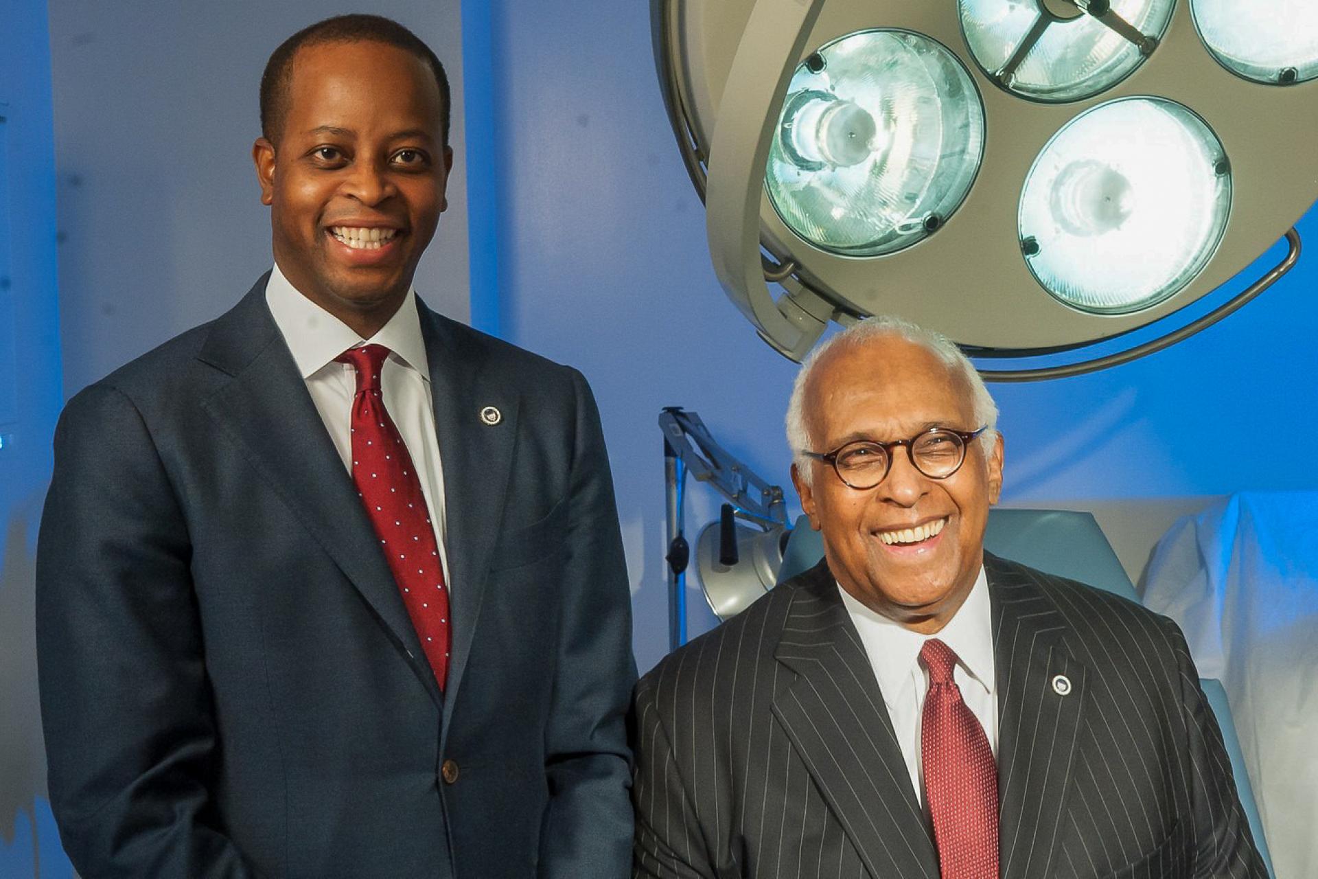 Drs. Wayne Frederick and LaSalle D. Leffall