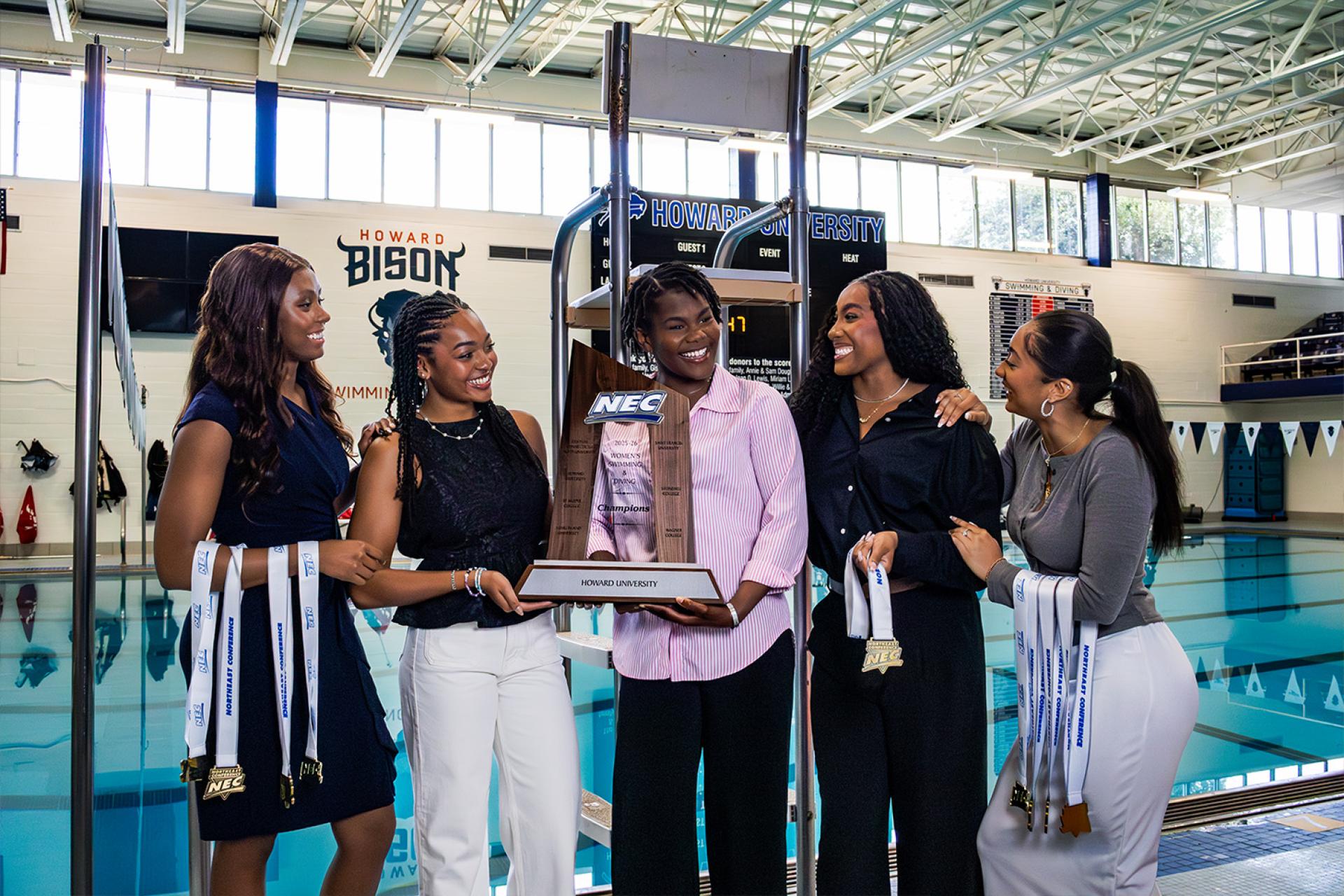 2026 Howard University Swim Team