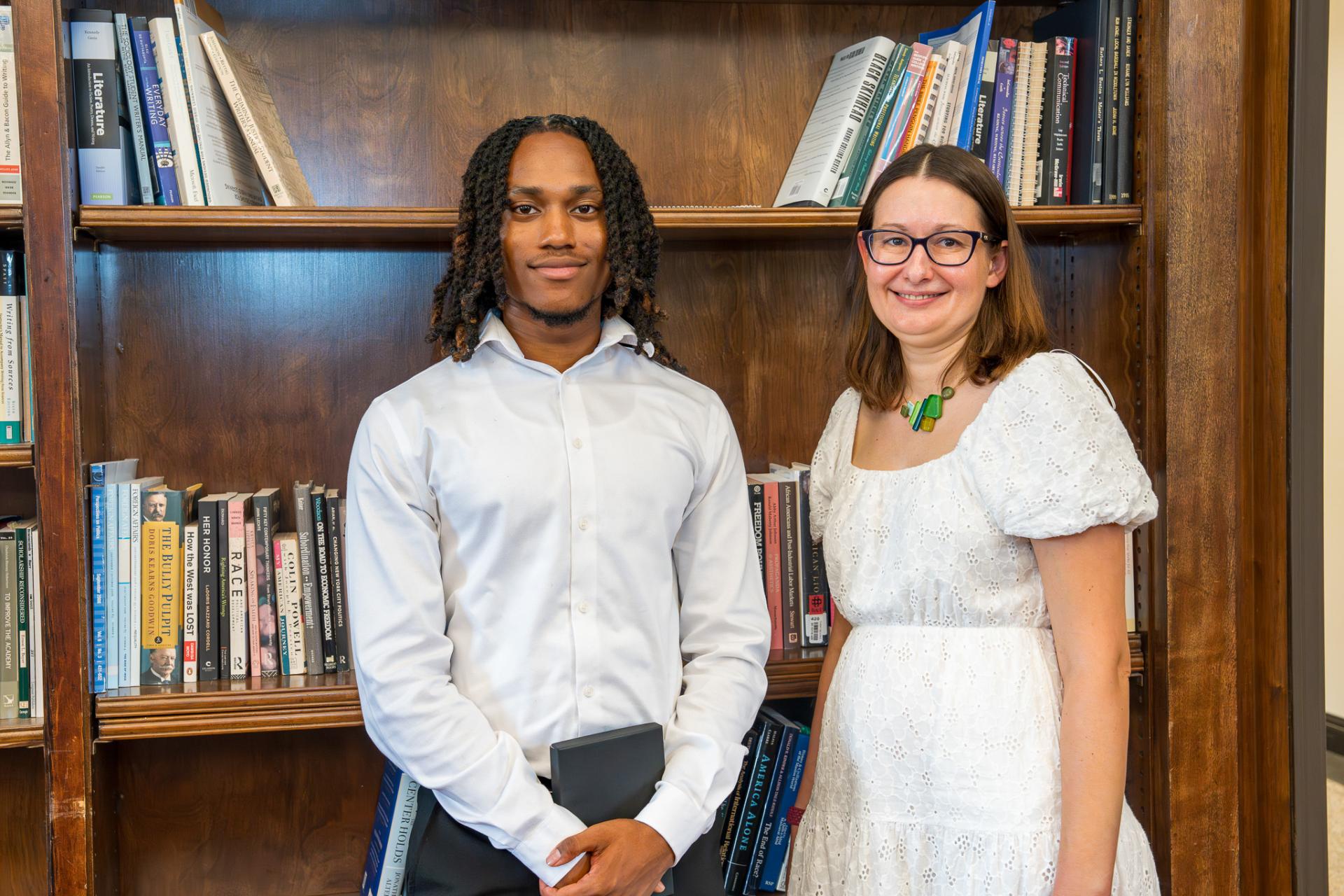 Nathan Hinds and Janelle Burke