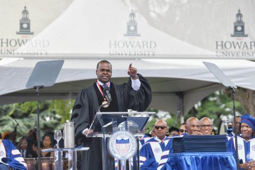Kasim Reed at Commencement