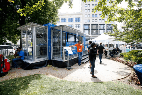 Chase Bank Pop-Up Station