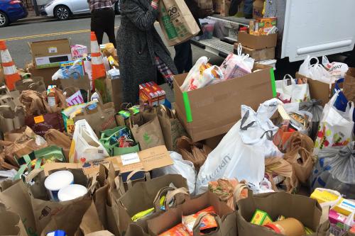 Donations for Food Drive