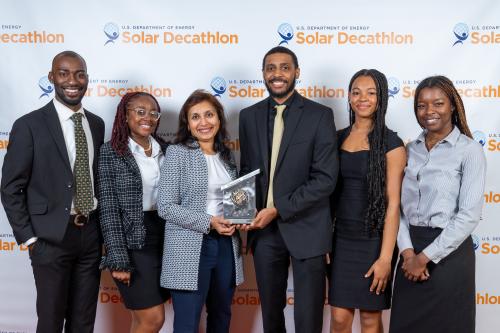 Howard University Teams Win at the DOE Solar Decathlon 2023 Design Challenge