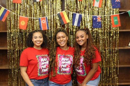 Members of Howard University's Chango enjoy the Multicultural Festival in light of Hispanic Heritage Month