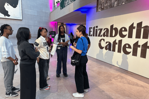 Howard art students preparing to be guides at National Gallery of Art 