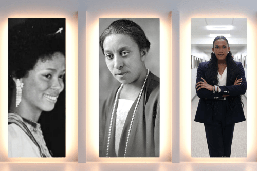 The Women of Howard University include Robin Gregory, Lucy Diggs Slowe and Jay Jones