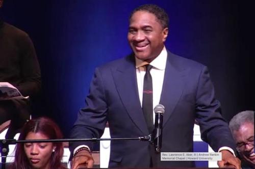 Rev Aker at Call to Chapel, March 30