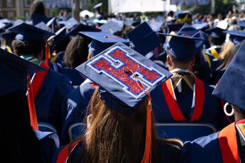 Howard grad cap