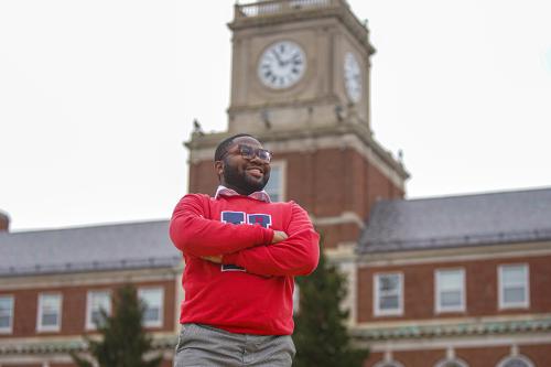 Proud Howard student