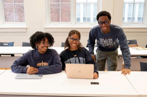 Students in School of Education 