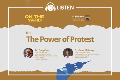 howard university moorland spingarn power of protest podcast image