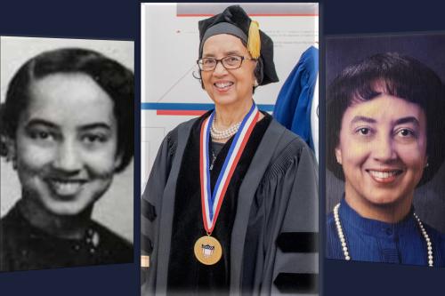 collage of dr jeanne sinkford