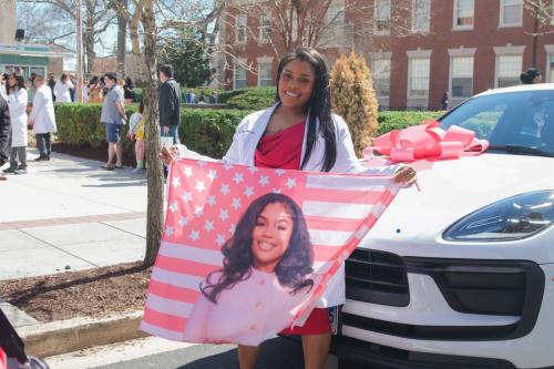 Shay_taylor at match day Howard University