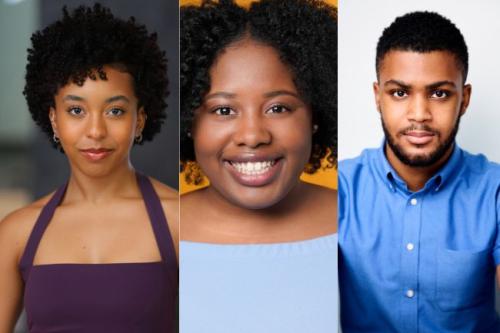 A collage of Howard alums who are in the TLC Musical