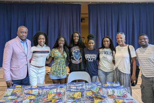 Group photos of Backpack Project Participants