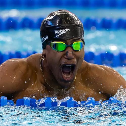 Howard University swim team member