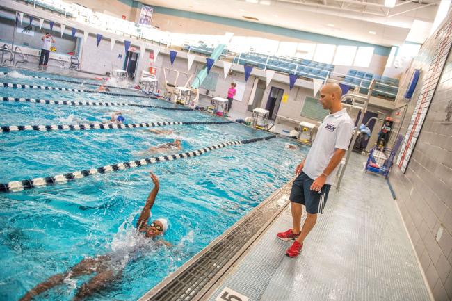 Howard University Swim Coach Makes Strides for the Bison Swim Team