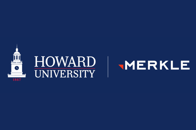 Howard University and Merkle Logos