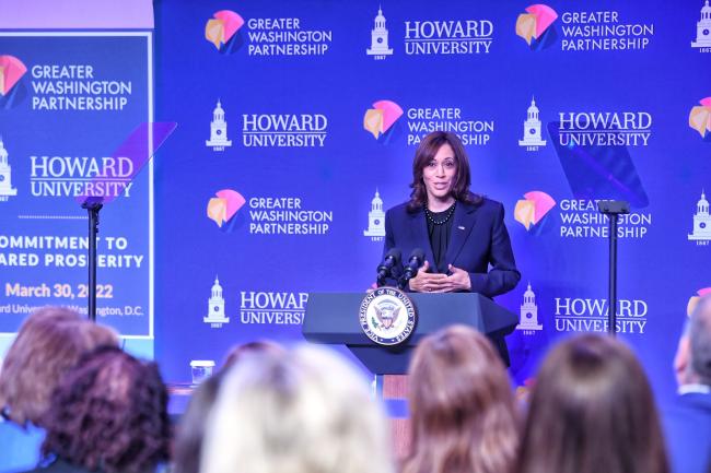 VP Harris speaks at Howard University