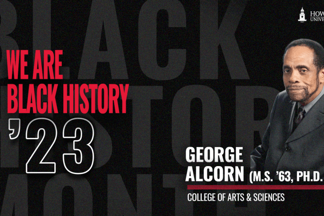 Brought to You By Howard: Meet George Alcorn the Howard University