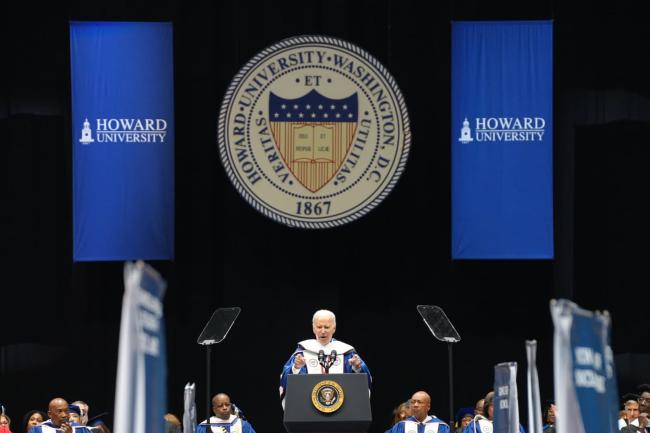 Joe Biden at Howard University Commencement 2023