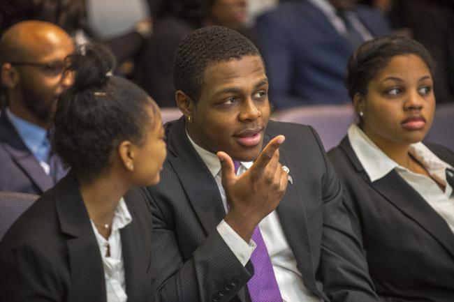 Howard University business students.