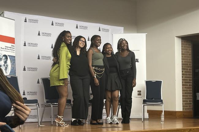 Student Panelists from the International Black Writers Fest