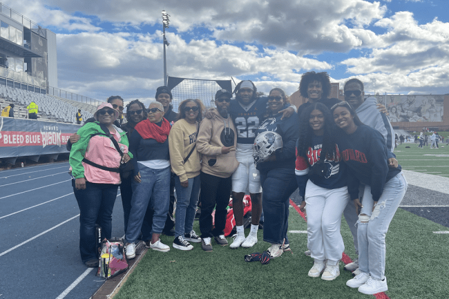 The Dickersons Enjoy the Love and Light of Homecoming Festivities at the annual Homecoming game.