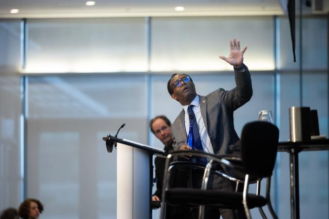 Ben Vinson speaks at MIT
