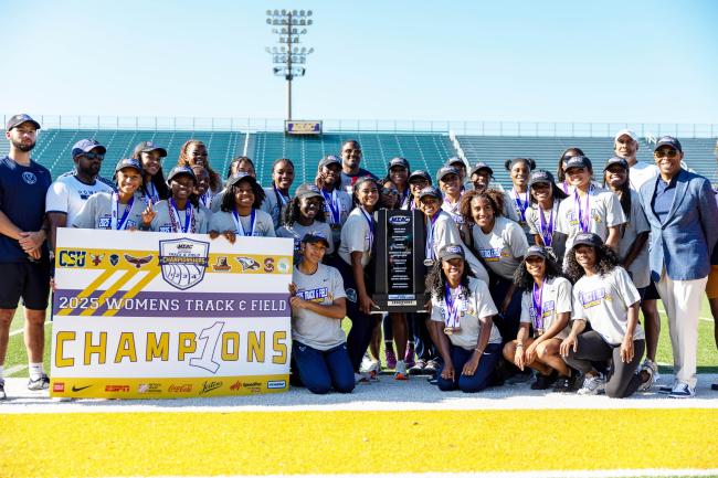 Women's Outdoor Track Team Wins MEAC Championship 3