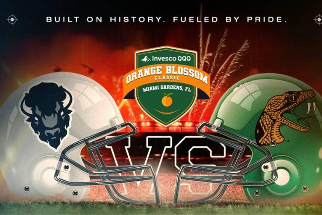 Orange Bowl Classic - Bison and FAM U Helmets 