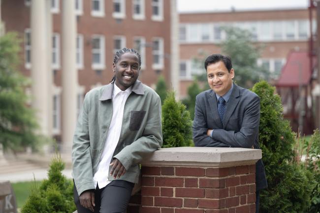 DeMarcus Edwards and Danda Rawat_Howard University research mentorship success