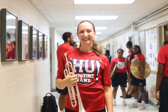 Sofia Smith in Hallway