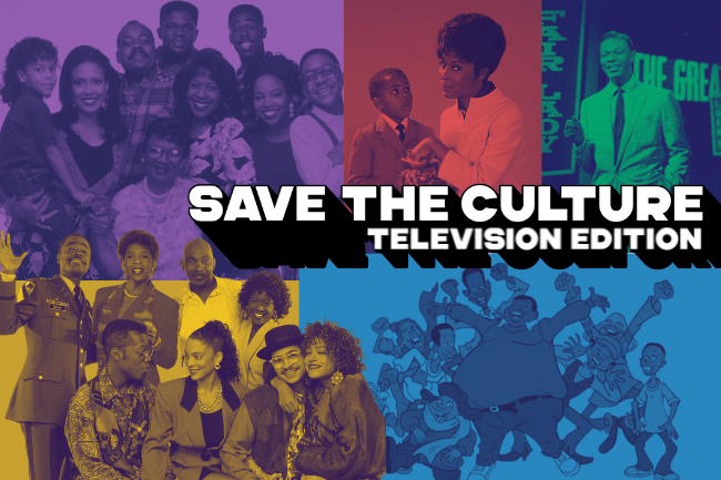 Save the culture graphic - TV Part 2