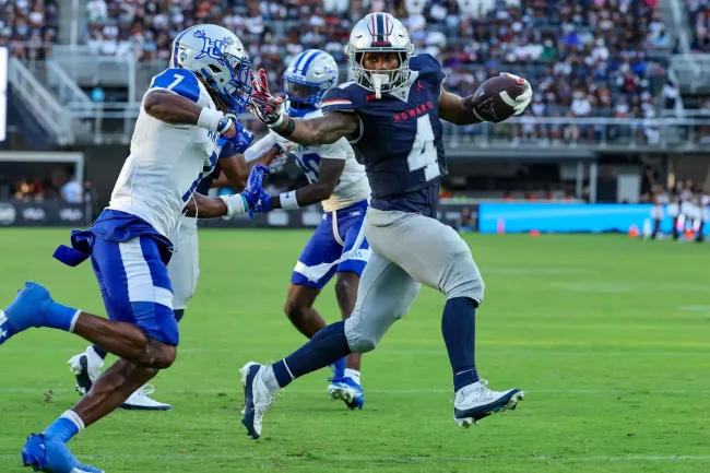 Howard Football Player 