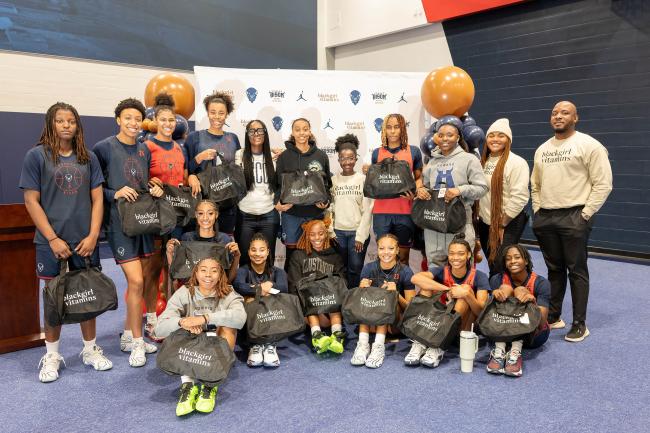 Black Girl Vitamins and Women's Basketball Team 